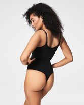 SPANXsculpt™ Seamless Power Thong Bodysuit | Very Black